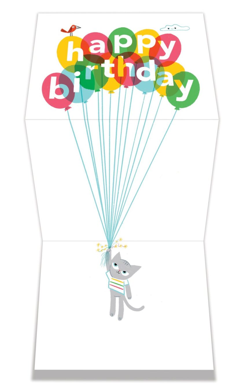 birthday balloon cat - Image 2