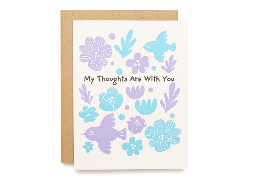 Thoughts and Wishes Card
