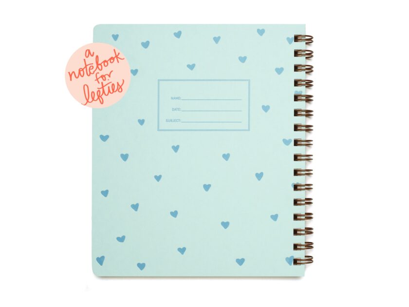 Standard Notebook Blue Hearts - Image 2
