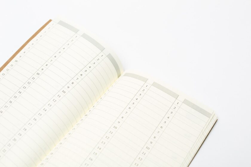 notebook folio size green - Image 3