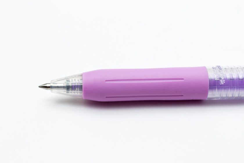 Opaque Pigment Gel Pen Milk Purple - Image 2
