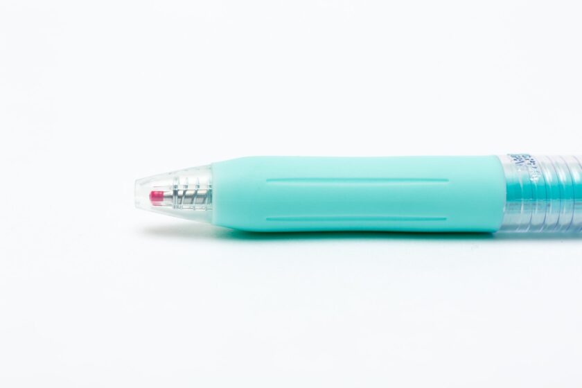 Opaque Pigment Gel Pen Aqua Blue Green - Image 2