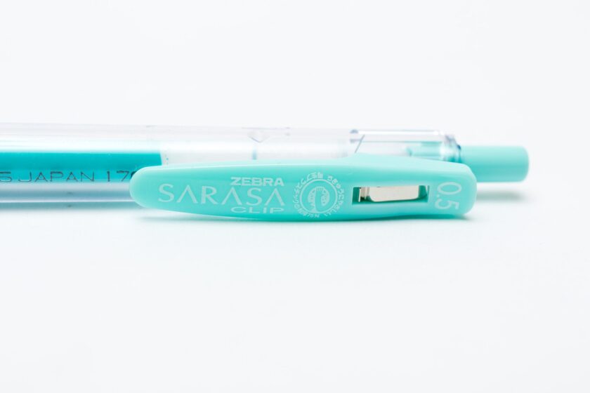 Opaque Pigment Gel Pen Aqua Blue Green - Image 3