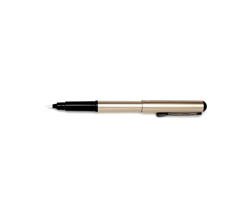 Medium Brush Pen with Gold Accents - Image 2