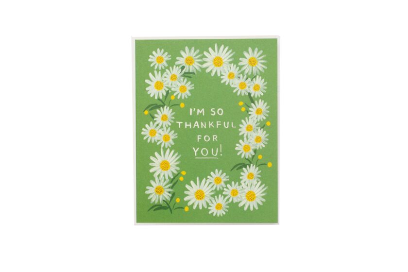 Floral Gratitude Card