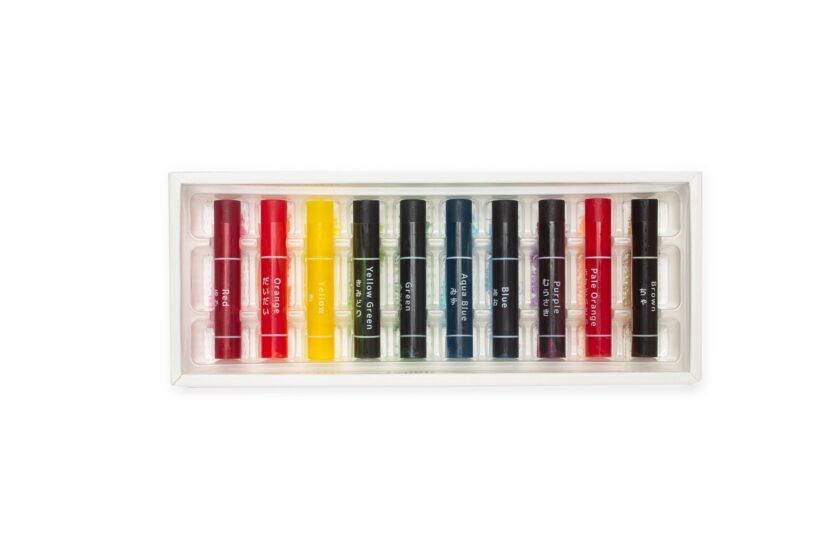 Transparent Art Crayons 10 Colors - Image 2