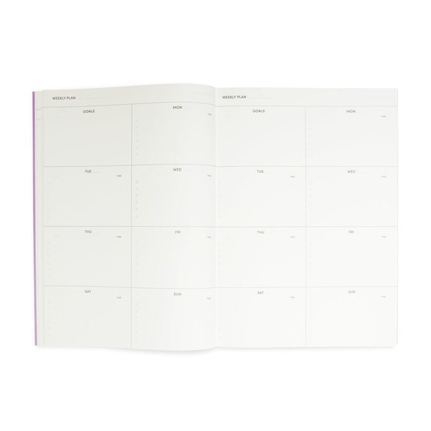 Planning Notebook Lavender - Image 3