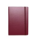 Hardcover Medium Notebook A5 Port Red Ruled - Image 2