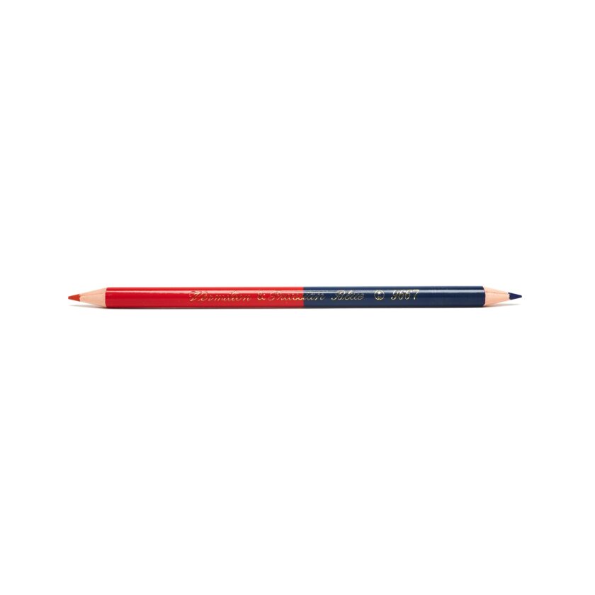 Vermillion Prussian Blue Pencil Case - Image 2