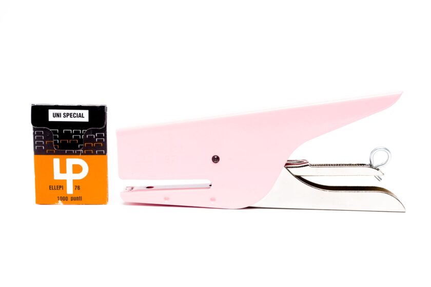 Handheld Stapler Light Pink