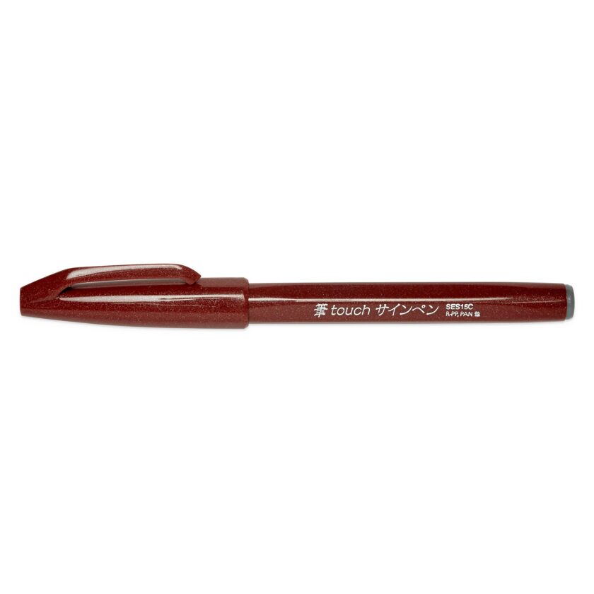 brush pen brown