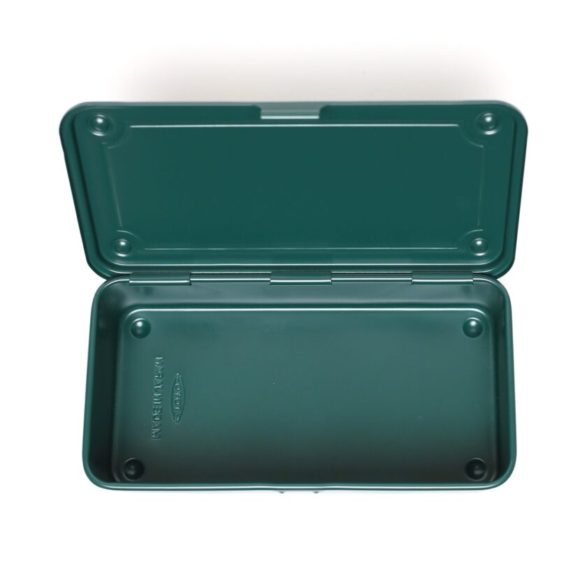 Steel Stackable Storage Box Antique Green