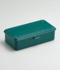 Steel Stackable Storage Box Antique Green - Image 2