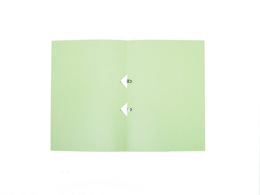 light green file organizer