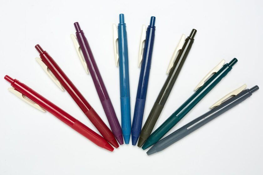 Vintage Blue Grey Gel Pen