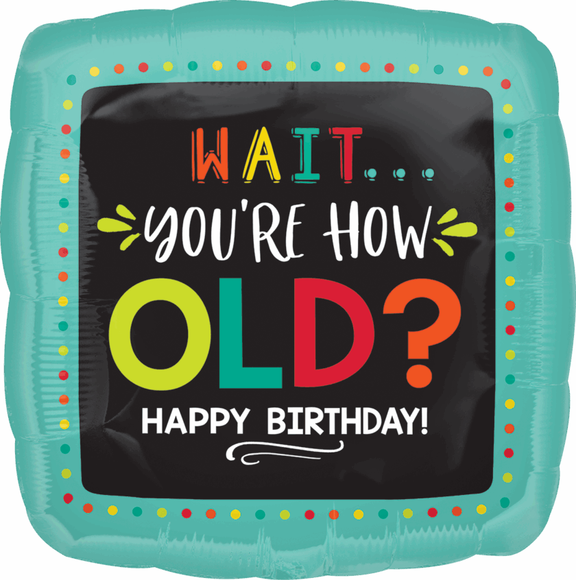 Funny Birthday Balloon 18 Inches