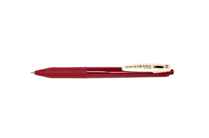 Vintage Cassis Black Gel Pen