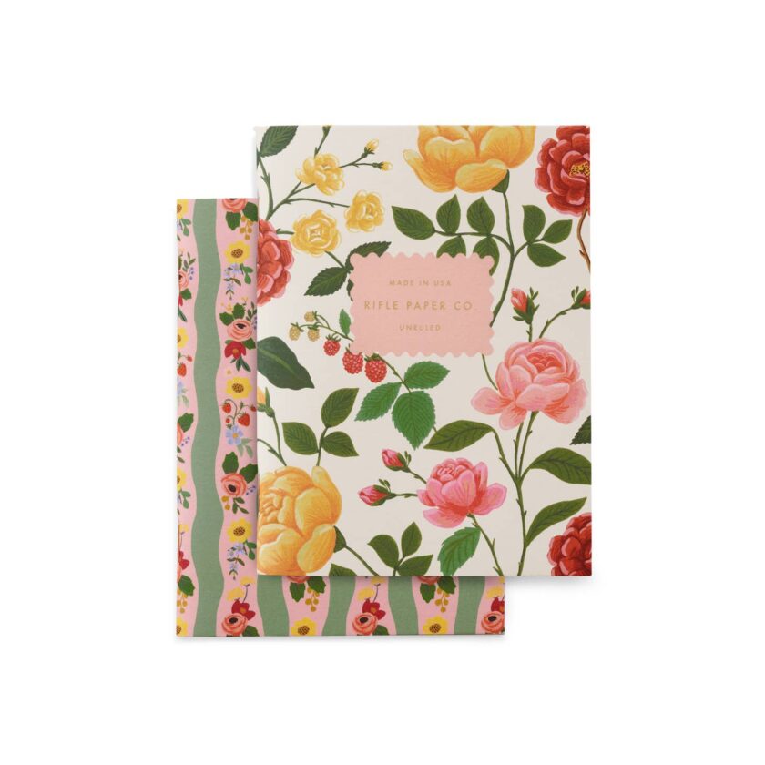 flower pocket notebooks blank