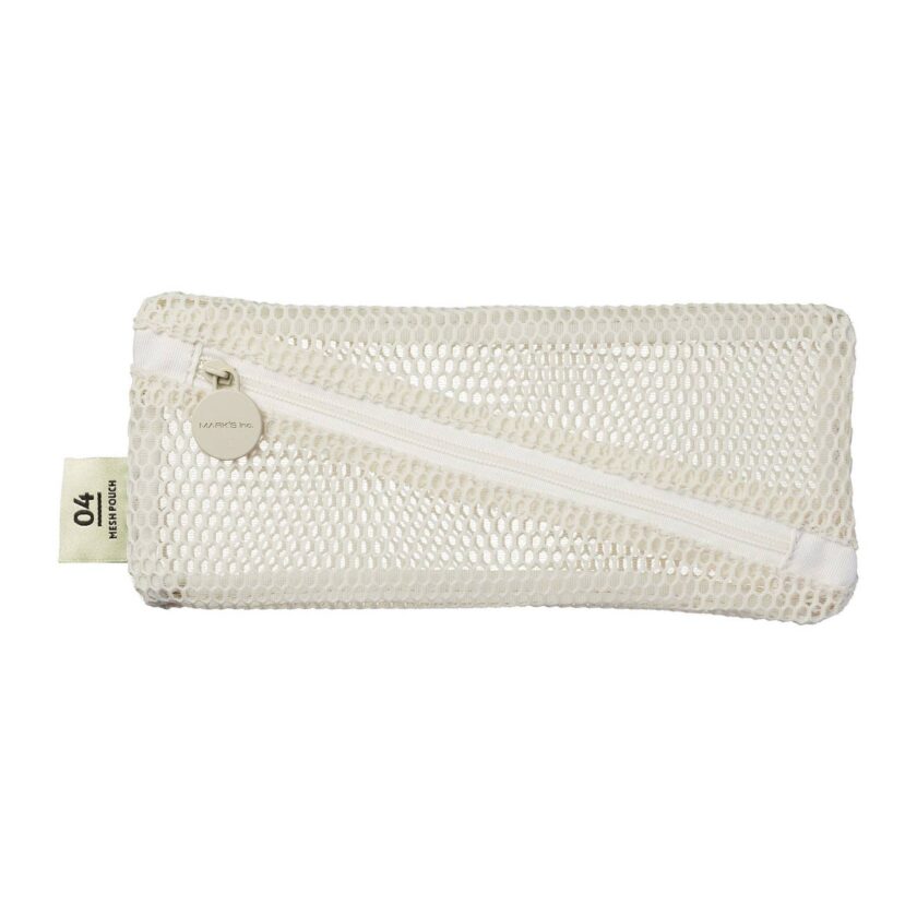 Ivory Mesh Pen Organizer