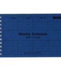 Weekly Schedule Planner Blue - Image 2