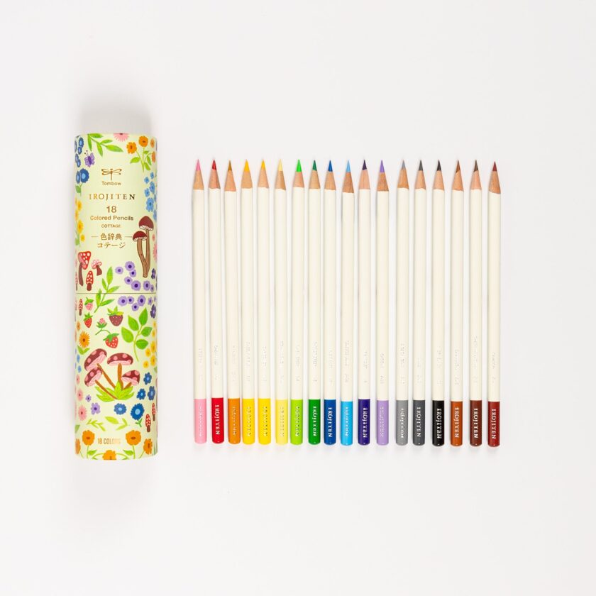 desk cup colored pencils set of 18