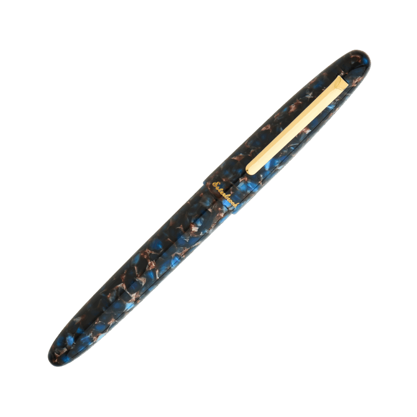 Blue fountain pen fine
