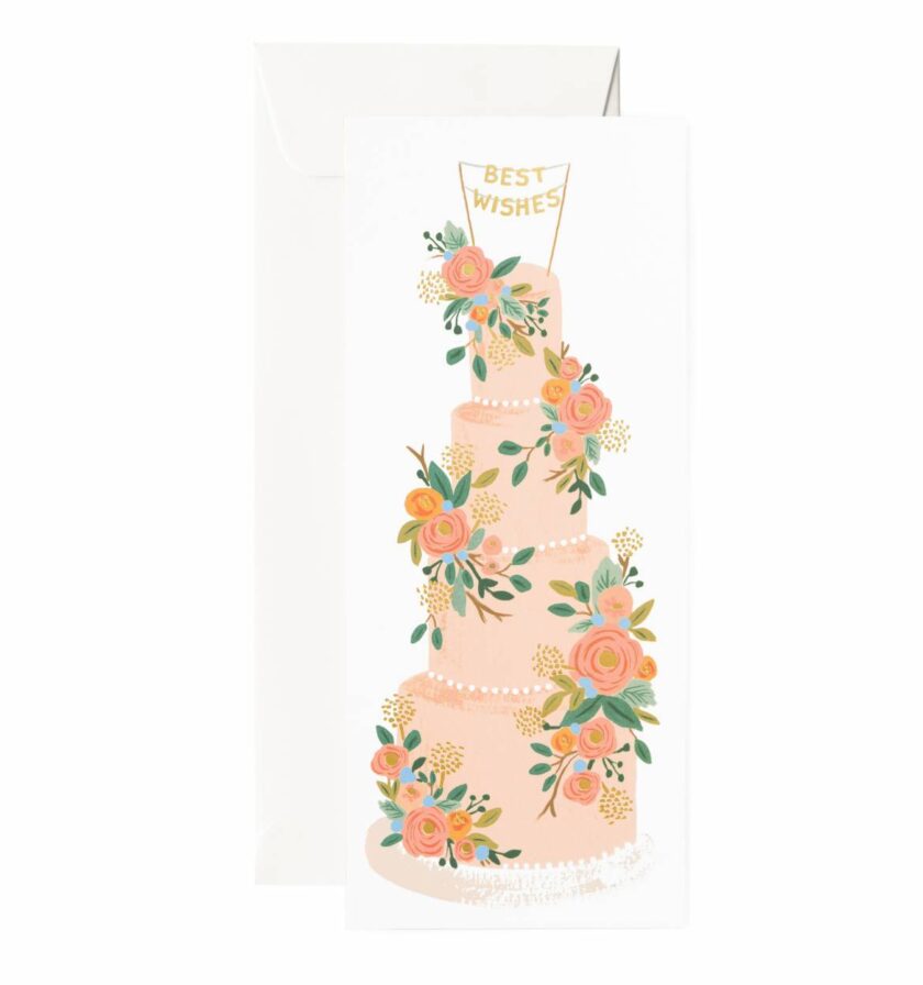 Tall Celebration Card