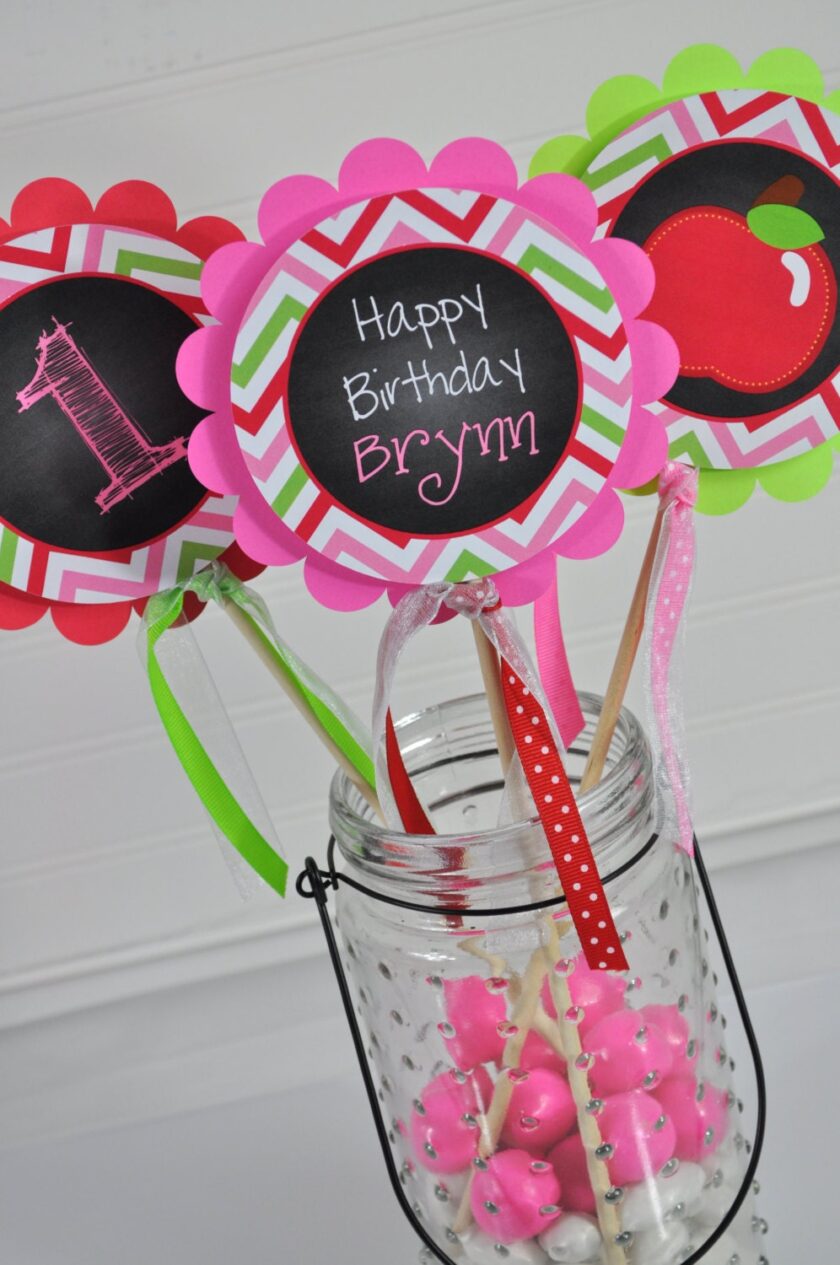 Birthday Party Sticker Set