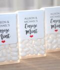 Wedding Favor Mint Labels Set of 24 - Image 2
