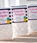 Mint Favor Labels Set of 24