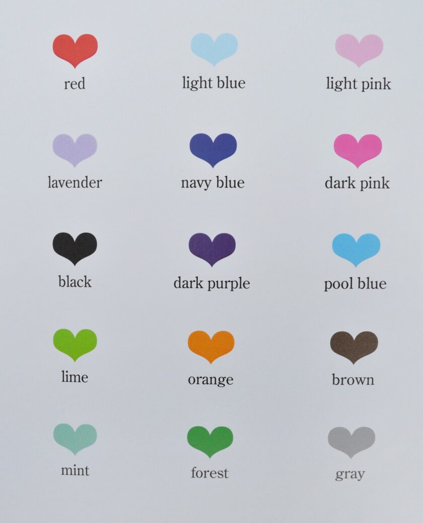 Wedding Favor Stickers Set of 24