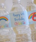 Rainbow Birthday Party Decor Set
