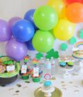 Rainbow Birthday Party Decor Set - Image 4