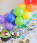 Rainbow Birthday Party Decor Set - Image 5