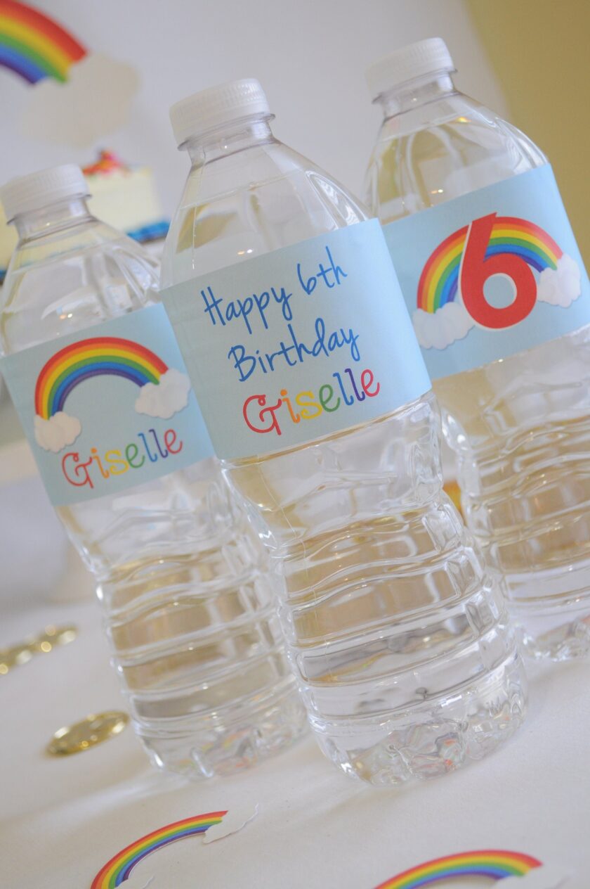 Rainbow Birthday Party Decor Set - Image 6