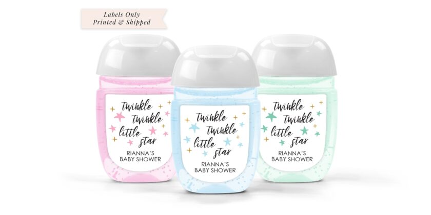 Baby Shower Favor Labels Set of 30