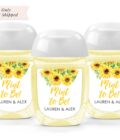 hand sanitizer labels set of 30