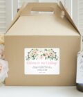 Wedding Guest Welcome Boxes and Stickers Set of 6 - Image 2