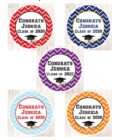 graduation party favors stickers set of 24 - Image 4