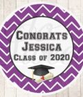 graduation party favors stickers set of 24 - Image 5