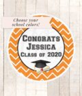 graduation party favors stickers set of 24 - Image 6