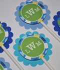 Birthday Party Sticker Labels Set