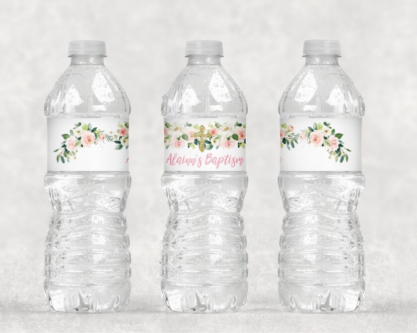 Water Bottle Labels for Special Occasions