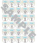 Birthday Party Favor Labels Set of 30