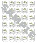 wedding favor hand sanitizer labels set of 30 - Image 2