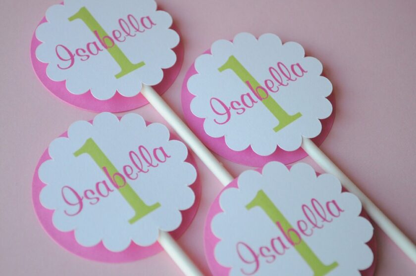 birthday party favor stickers - Image 2