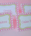 birthday party favor stickers - Image 3