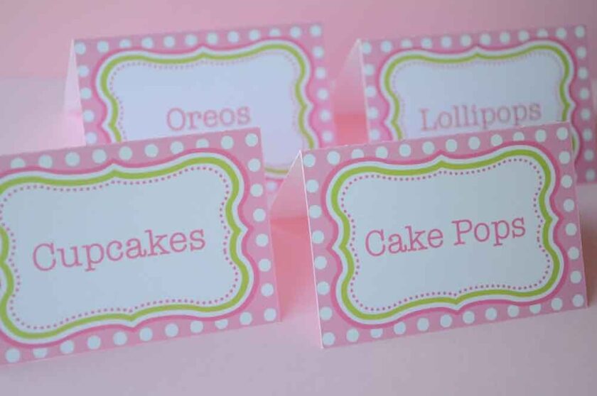 birthday party favor stickers - Image 3