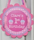 girl's birthday sticker set