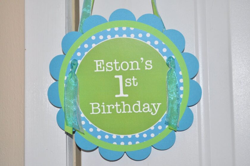 Birthday Party Sticker Set